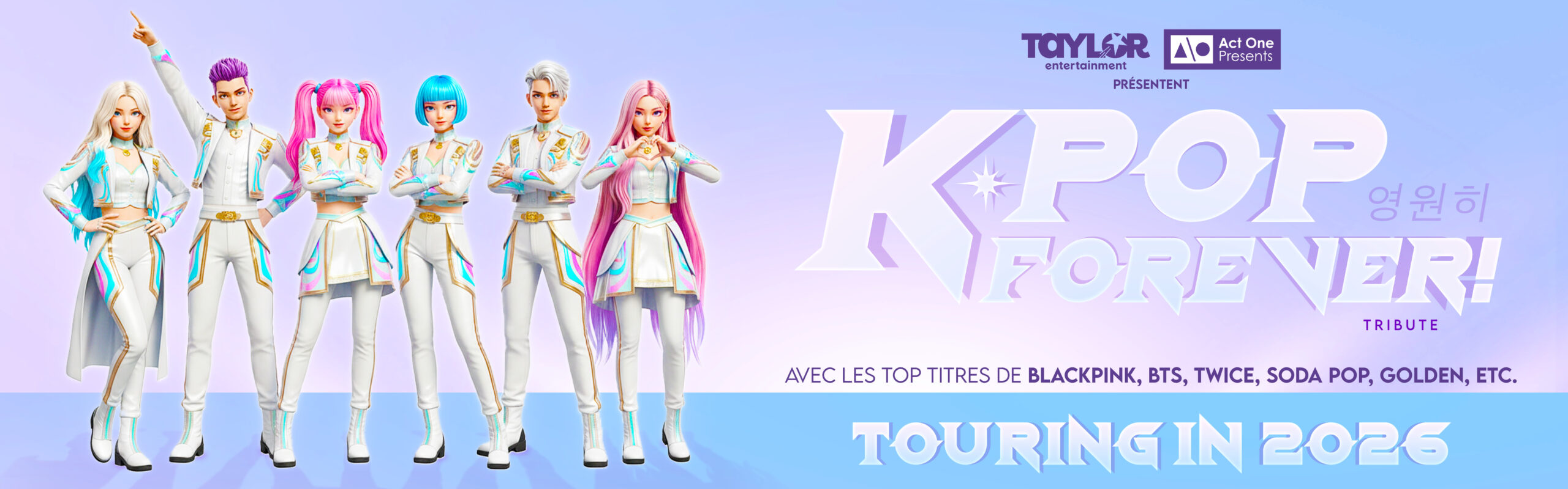 KPOP FOREVER-NEUTRE - 1920X600